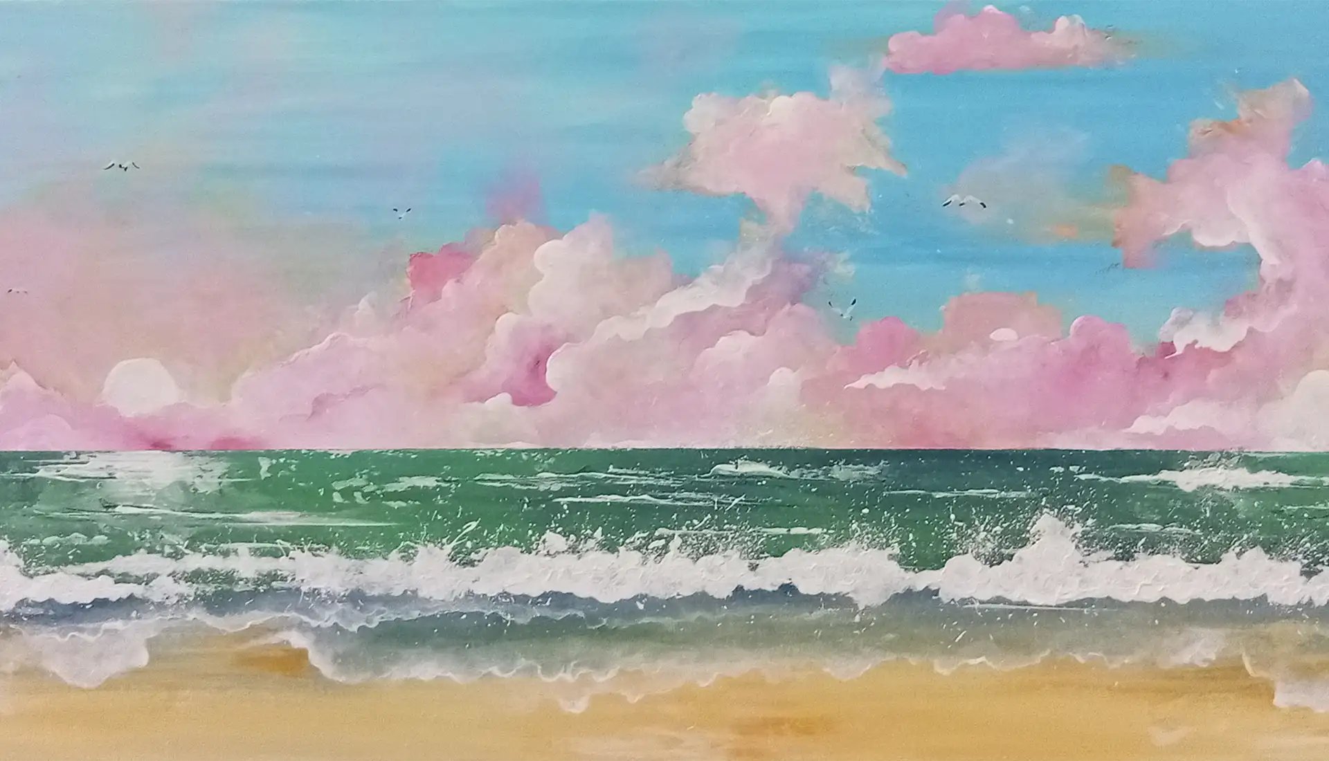 L'aube rose
